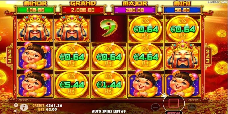 Slot Caishen Cash đem đến cơ hội làm giàu siêu tốc