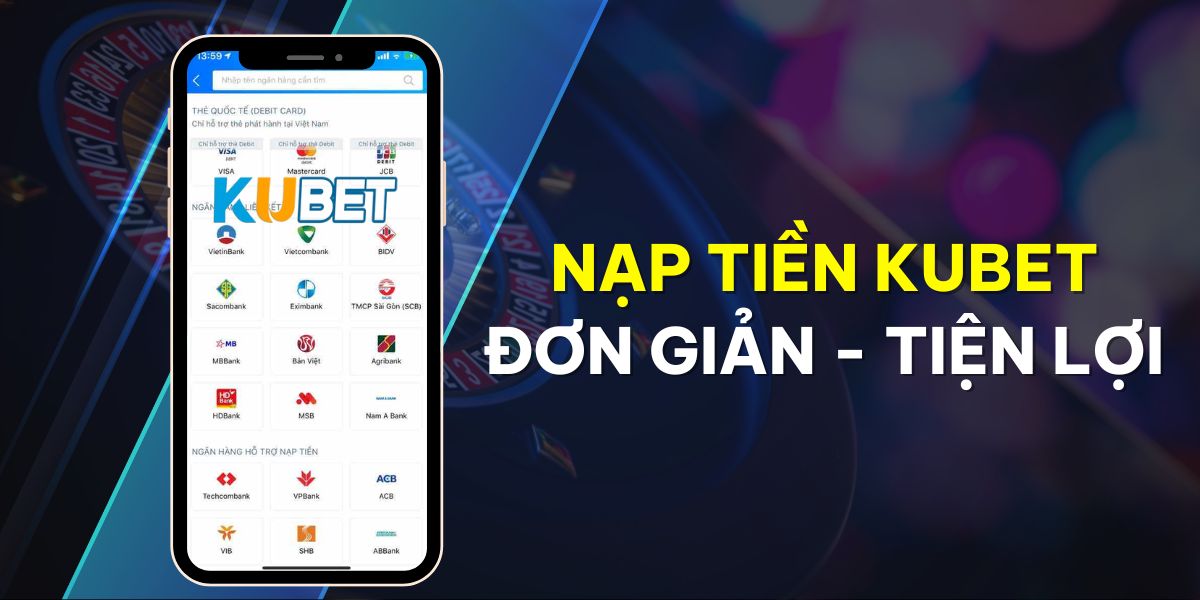 Nạp tiền vào ví game KUBET nhằm thực hiện các quyền lợi của người chơi